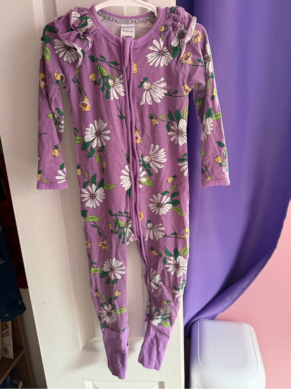 Bonds Wondersuit floral sleeper